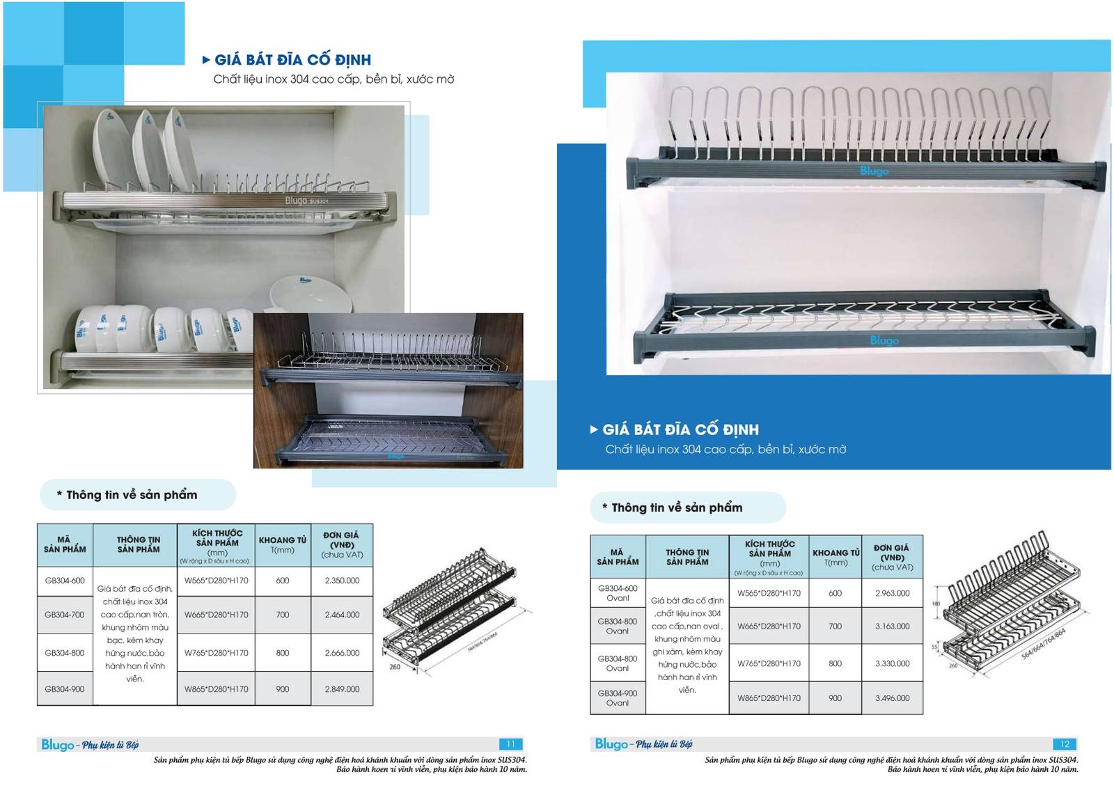 Thiết bị bếp BLUGO Catalogue và Bảng giá mới nhất tại Bình Dương /Page 6